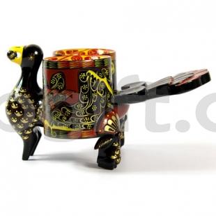 荊楚文化禮品 送老外 送領(lǐng)導 古荊楚漆器雙連杯