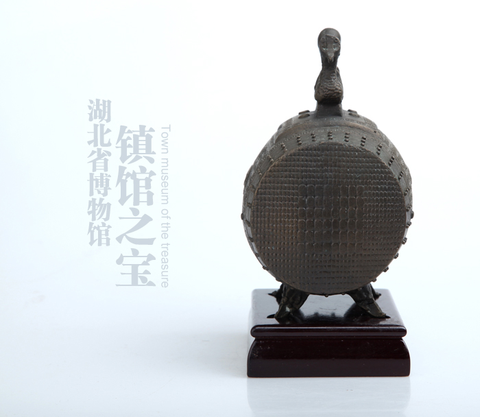 湖北工藝品 高端禮品 商代饕餮紋銅鼓青銅工藝品